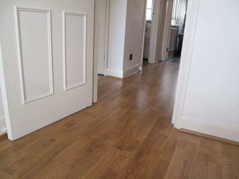 Oak flooring installation. Kilburn, London NW6 